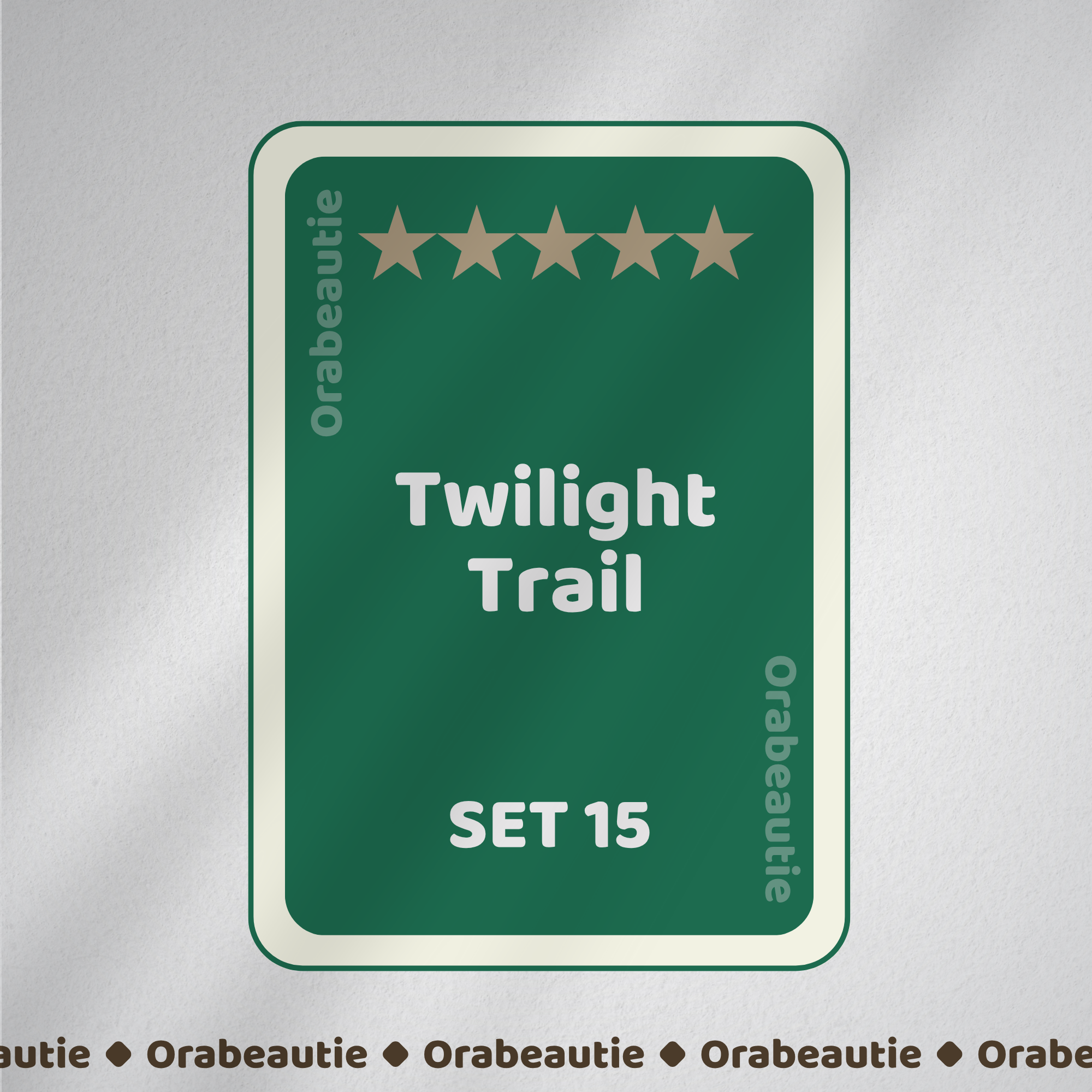 Twilight Trail - Monopoly GO Set 15 - 5 stars sticker - Summer Escape
