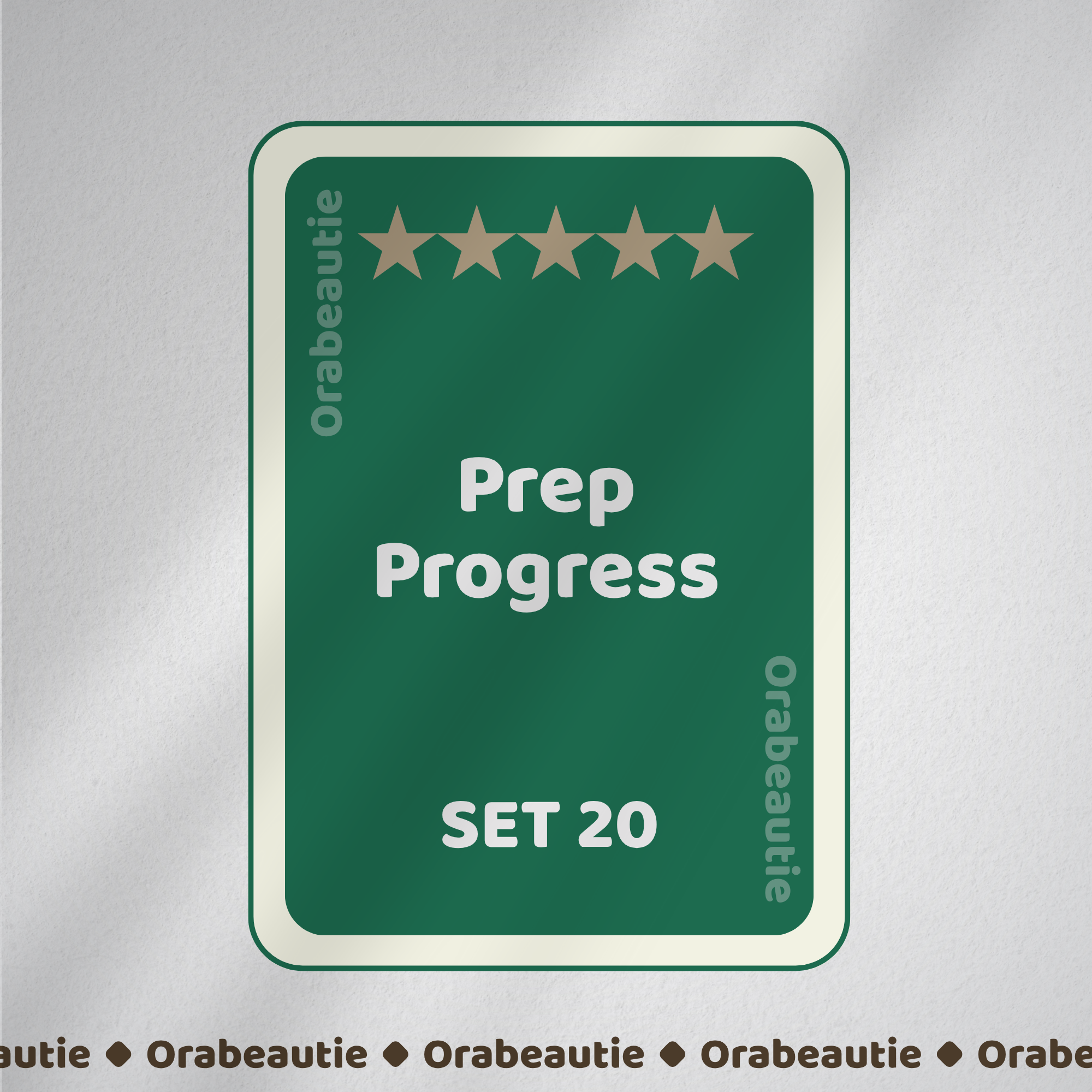 Prep Progress - Monopoly GO Set 20 - 5 stars sticker - Summer Escape