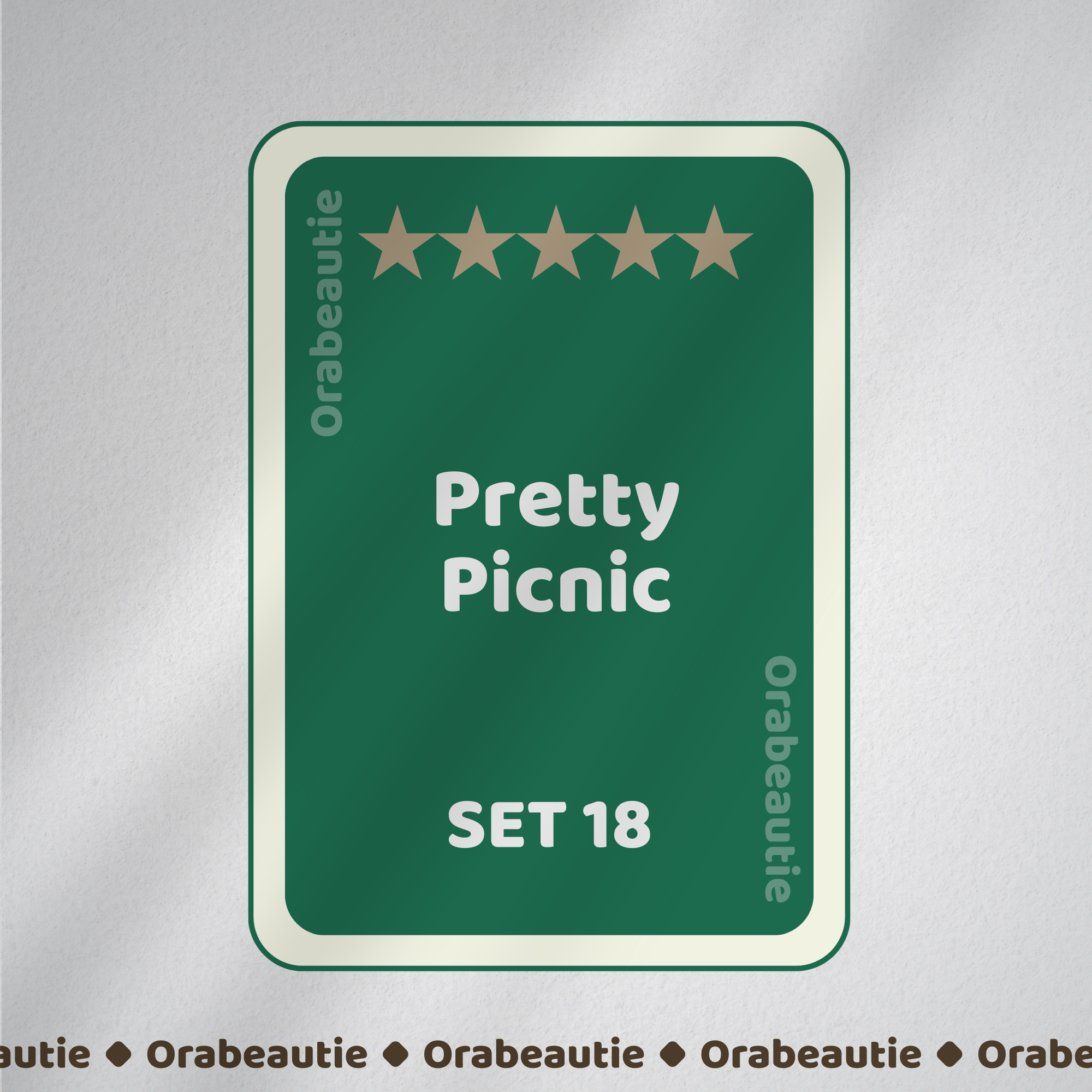 ALL Monopoly GO 5 Stars Sticker (1 Piece) Set 14-20 (Choose 1 only) - Summer Escape