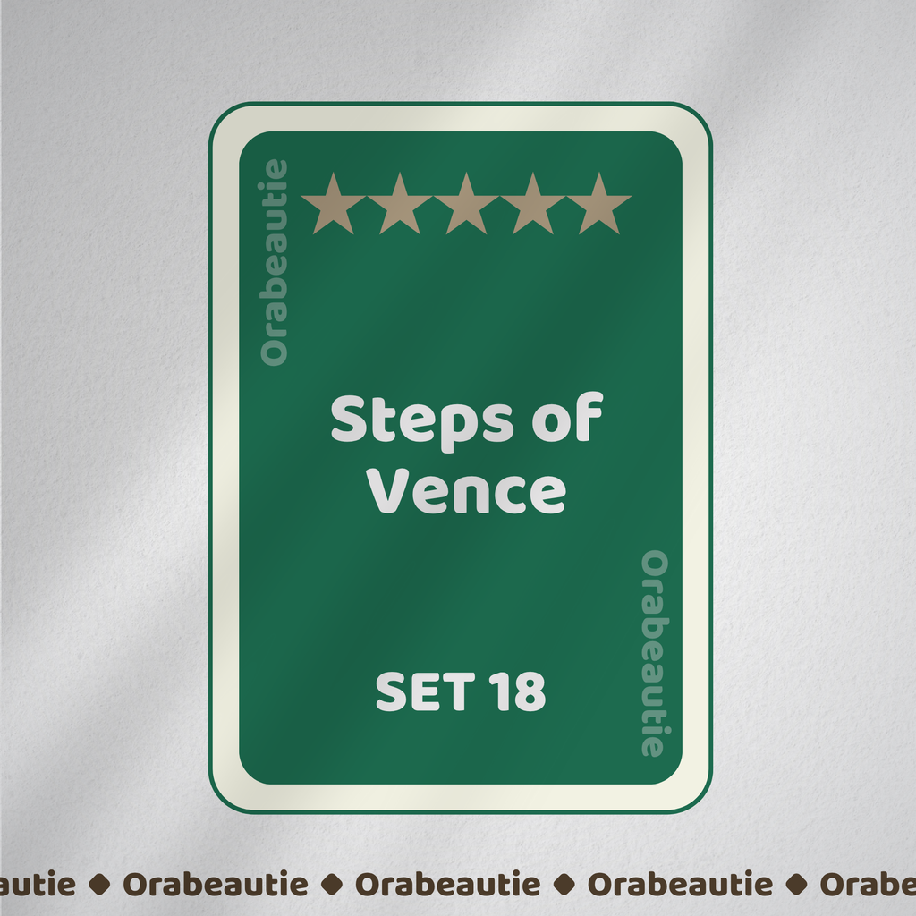 Steps of Vence - Monopoly GO Set 18 - 5 stars sticker - Summer Escape